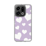 スリムプロテクションケース［ Dot Hearts - Purple ］