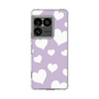 スリムプロテクションケース［ Dot Hearts - Purple ］