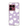 スリムプロテクションケース［ Dot Hearts - Purple ］