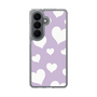 スリムプロテクションケース［ Dot Hearts - Purple ］