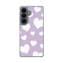 スリムプロテクションケース［ Dot Hearts - Purple ］