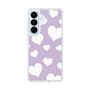 スリムプロテクションケース［ Dot Hearts - Purple ］