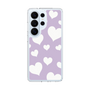 スリムプロテクションケース［ Dot Hearts - Purple ］