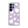 スリムプロテクションケース［ Dot Hearts - Purple ］