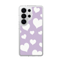 スリムプロテクションケース［ Dot Hearts - Purple ］