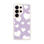 スリムプロテクションケース［ Dot Hearts - Purple ］