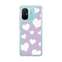 スリムプロテクションケース［ Dot Hearts - Purple ］