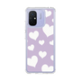 スリムプロテクションケース［ Dot Hearts - Purple ］