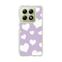 スリムプロテクションケース［ Dot Hearts - Purple ］