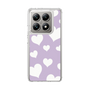 スリムプロテクションケース［ Dot Hearts - Purple ］