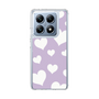 スリムプロテクションケース［ Dot Hearts - Purple ］