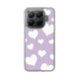 スリムプロテクションケース［ Dot Hearts - Purple ］