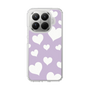 スリムプロテクションケース［ Dot Hearts - Purple ］