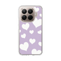 スリムプロテクションケース［ Dot Hearts - Purple ］
