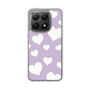 スリムプロテクションケース［ Dot Hearts - Purple ］