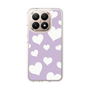 スリムプロテクションケース［ Dot Hearts - Purple ］