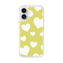 スリムプロテクションケース［ Dot Hearts - Yellow ］