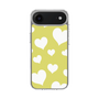 スリムプロテクションケース［ Dot Hearts - Yellow ］