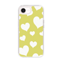 スリムプロテクションケース［ Dot Hearts - Yellow ］