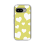 スリムプロテクションケース［ Dot Hearts - Yellow ］