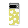 スリムプロテクションケース［ Dot Hearts - Yellow ］