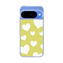 スリムプロテクションケース［ Dot Hearts - Yellow ］