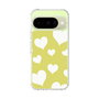 スリムプロテクションケース［ Dot Hearts - Yellow ］