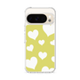 スリムプロテクションケース［ Dot Hearts - Yellow ］