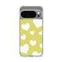 スリムプロテクションケース［ Dot Hearts - Yellow ］