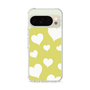 スリムプロテクションケース［ Dot Hearts - Yellow ］