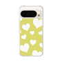 スリムプロテクションケース［ Dot Hearts - Yellow ］