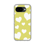 スリムプロテクションケース［ Dot Hearts - Yellow ］