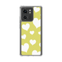 スリムプロテクションケース［ Dot Hearts - Yellow ］