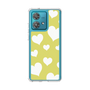 スリムプロテクションケース［ Dot Hearts - Yellow ］