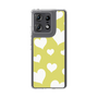 スリムプロテクションケース［ Dot Hearts - Yellow ］
