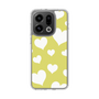スリムプロテクションケース［ Dot Hearts - Yellow ］