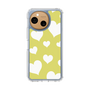スリムプロテクションケース［ Dot Hearts - Yellow ］