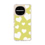 スリムプロテクションケース［ Dot Hearts - Yellow ］