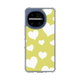 スリムプロテクションケース［ Dot Hearts - Yellow ］