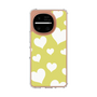 スリムプロテクションケース［ Dot Hearts - Yellow ］