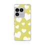 スリムプロテクションケース［ Dot Hearts - Yellow ］