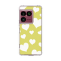 スリムプロテクションケース［ Dot Hearts - Yellow ］