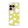 スリムプロテクションケース［ Dot Hearts - Yellow ］