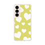スリムプロテクションケース［ Dot Hearts - Yellow ］