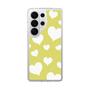 スリムプロテクションケース［ Dot Hearts - Yellow ］