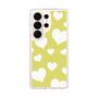 スリムプロテクションケース［ Dot Hearts - Yellow ］