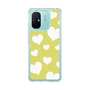 スリムプロテクションケース［ Dot Hearts - Yellow ］