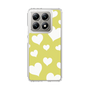 スリムプロテクションケース［ Dot Hearts - Yellow ］