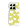 スリムプロテクションケース［ Dot Hearts - Yellow ］