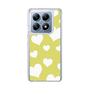 スリムプロテクションケース［ Dot Hearts - Yellow ］